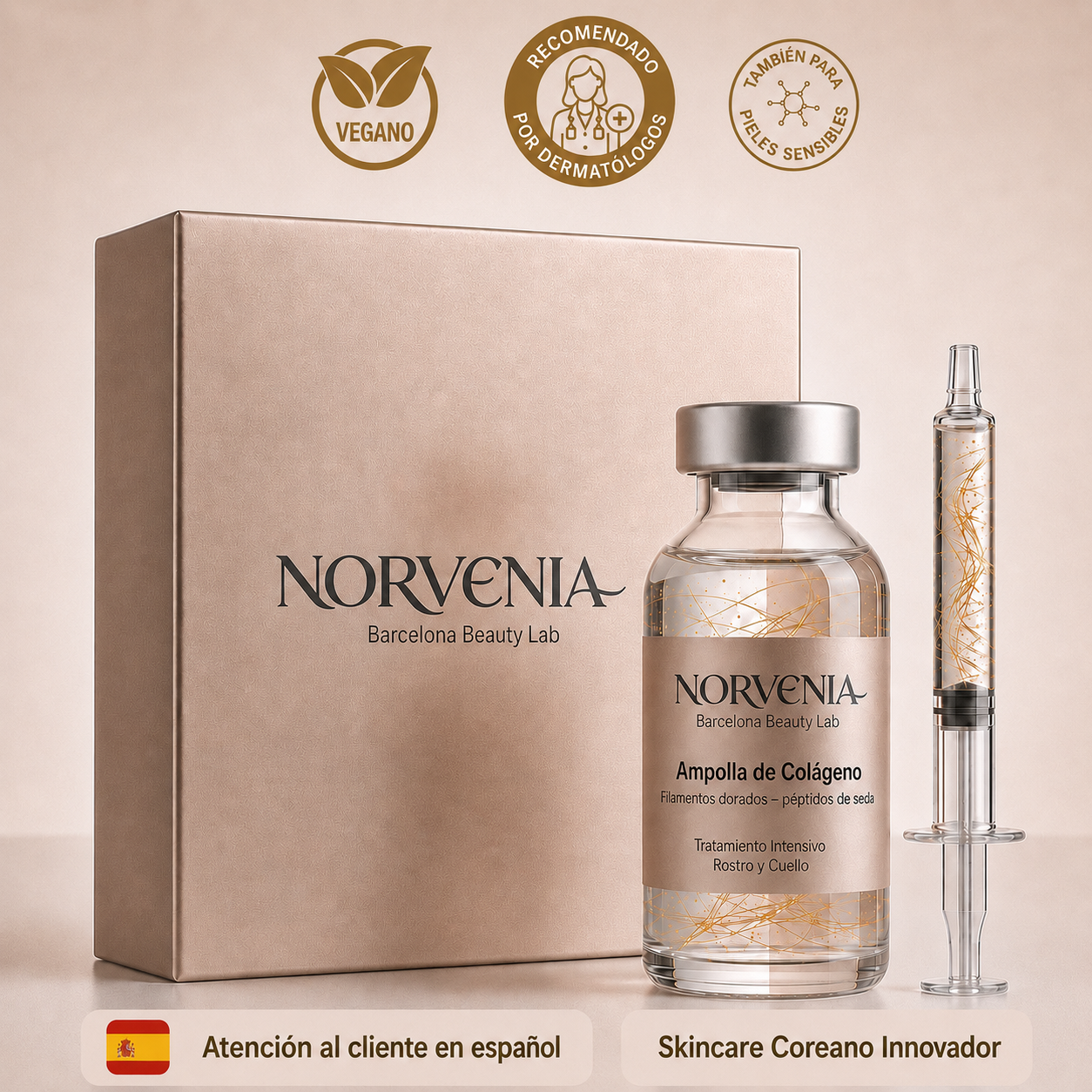 Norvenia - Sérum Coreano Efecto Lifting desde la Primera Aplicación