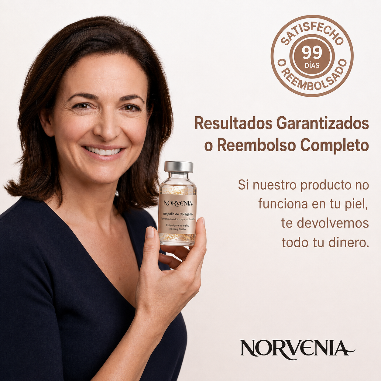 Norvenia - Sérum Coreano Efecto Lifting desde la Primera Aplicación