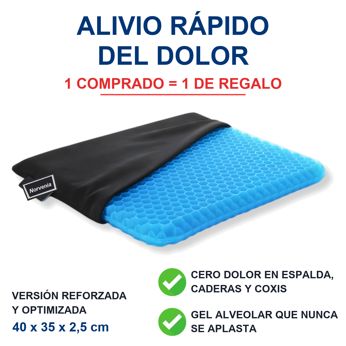 Cojín de gel Norvenia